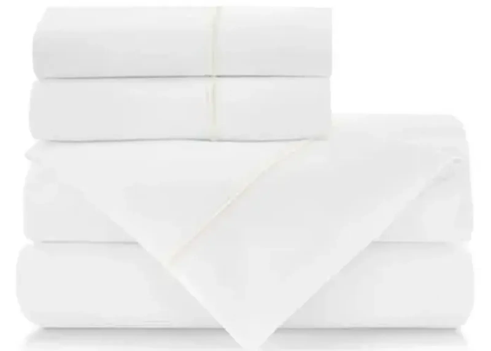 Classic Line Sheet Set - Ivory, 300 Thread Count, Egyptian Cotton Sateen, Soft and Luxurious