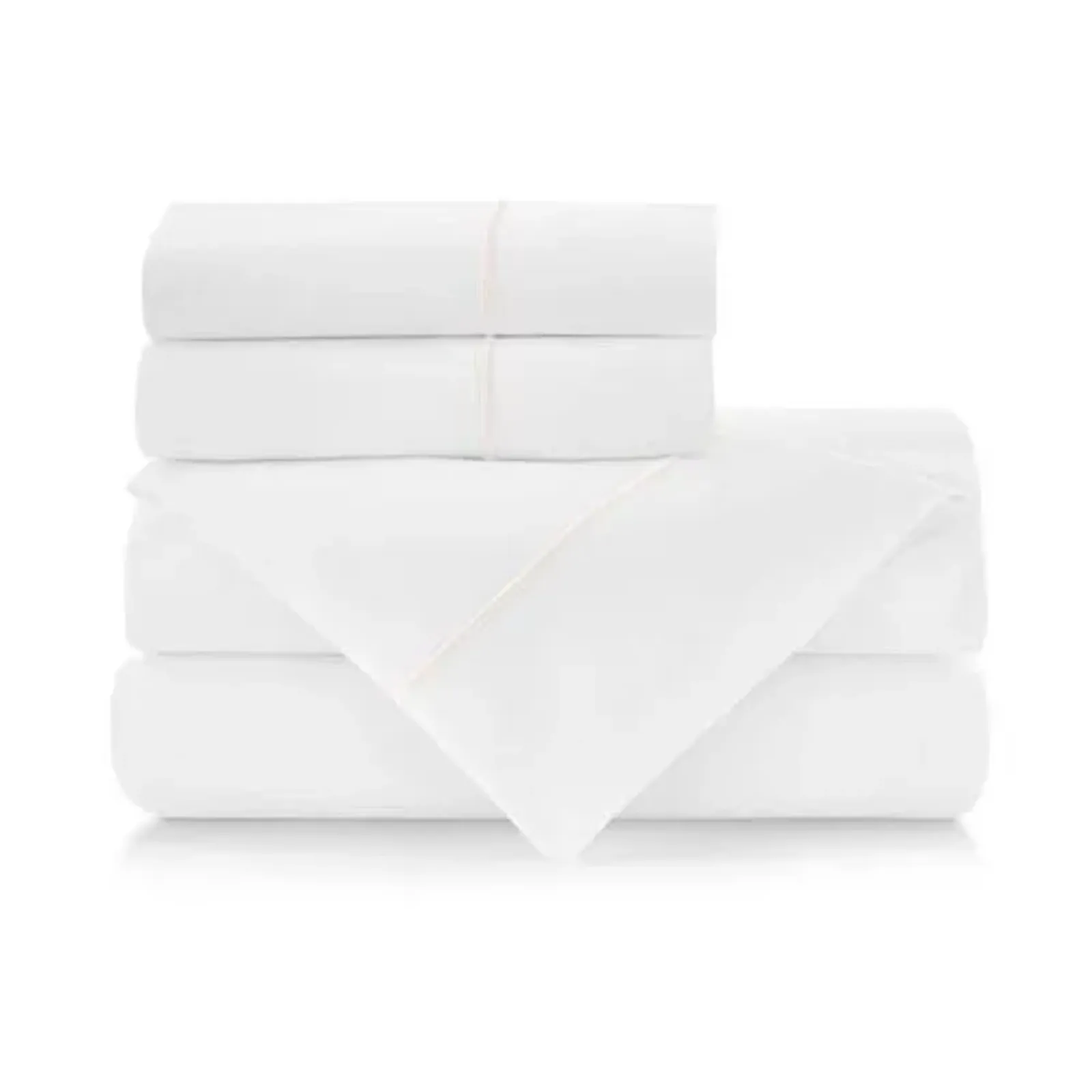 Classic Line Sheet Set - Silver, 300 Thread Count, Egyptian Cotton Sateen, Soft and Luxurious