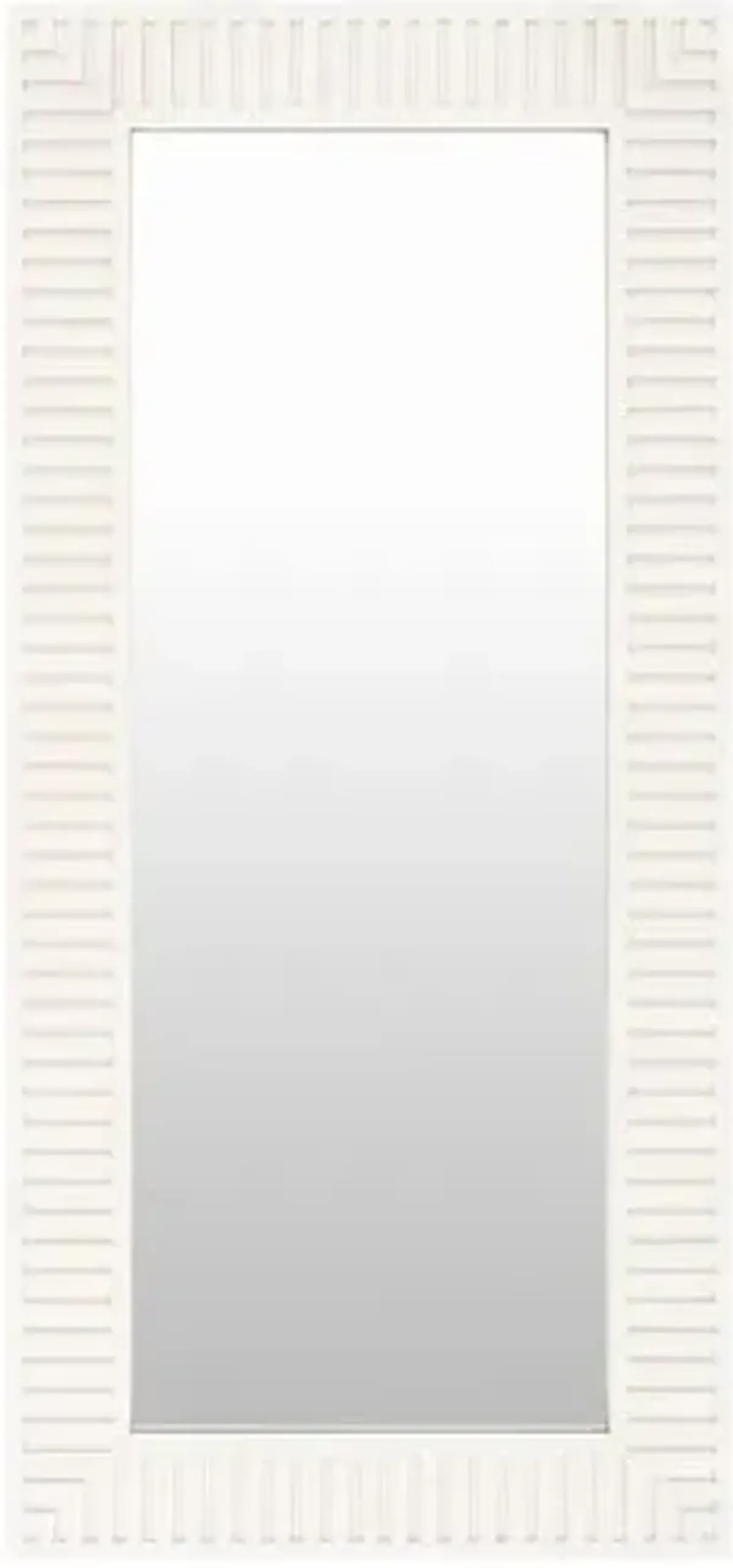 Luann Floor Mirror - White