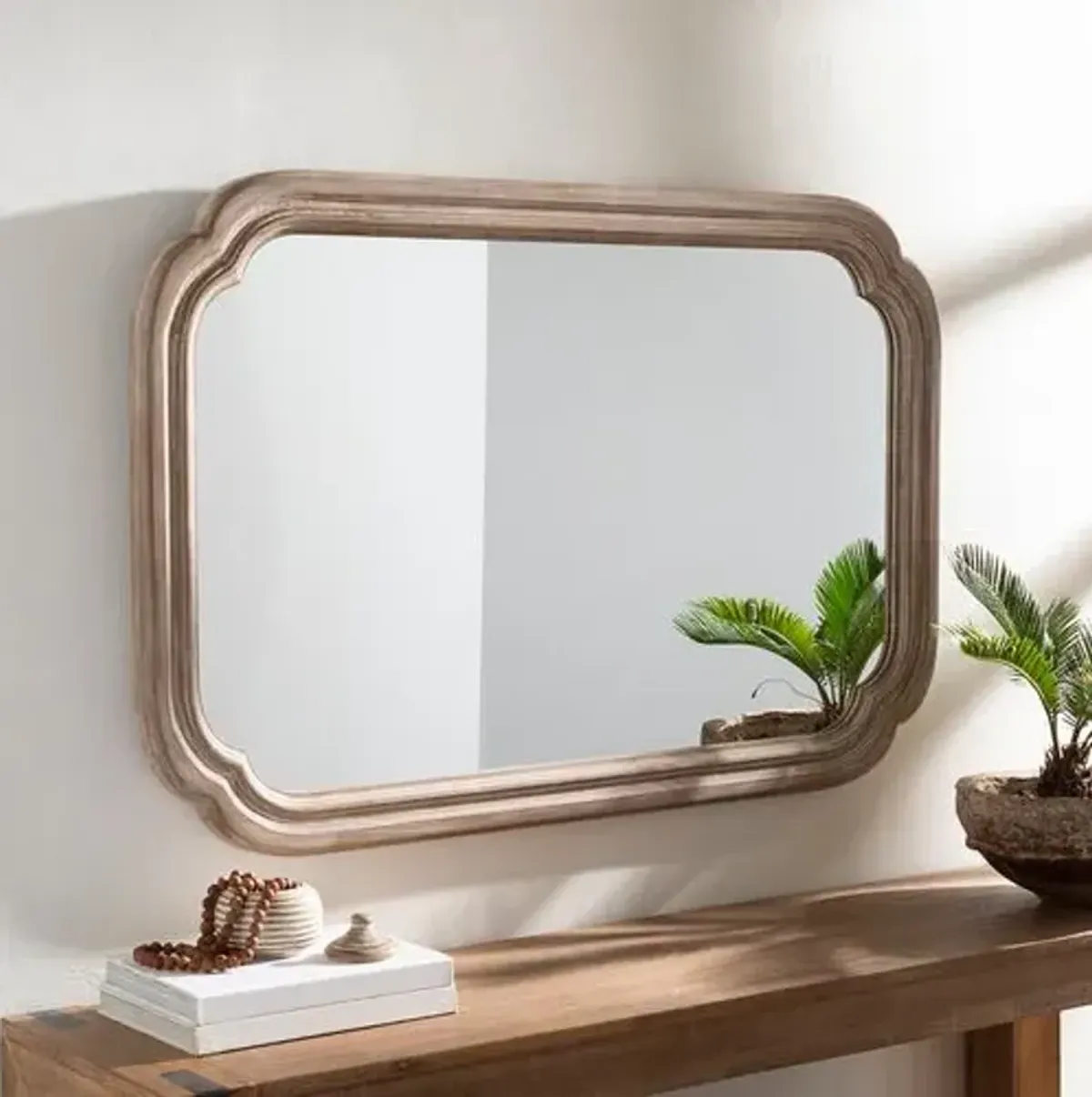 Carole Wall Mirror - Natural