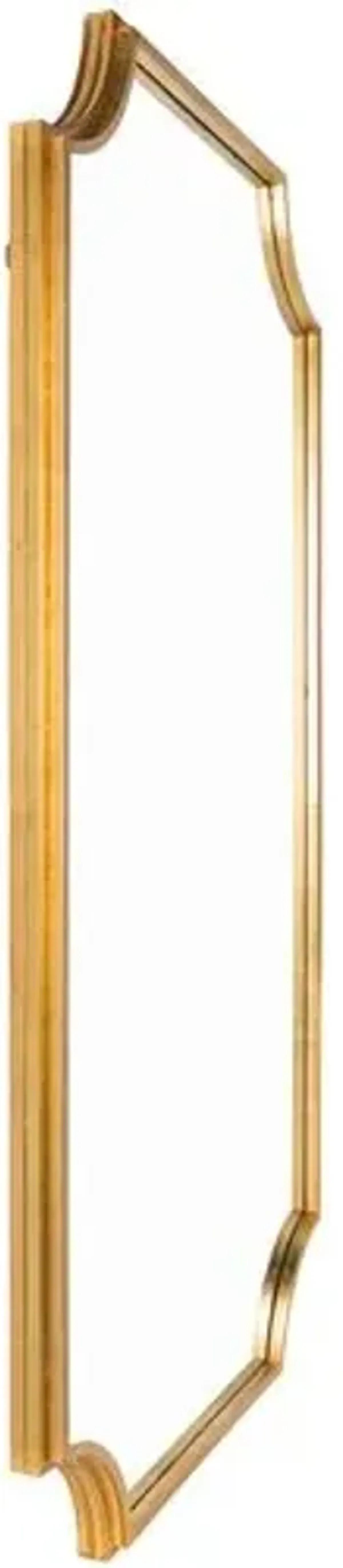 Kelly Floor Mirror - Gold
