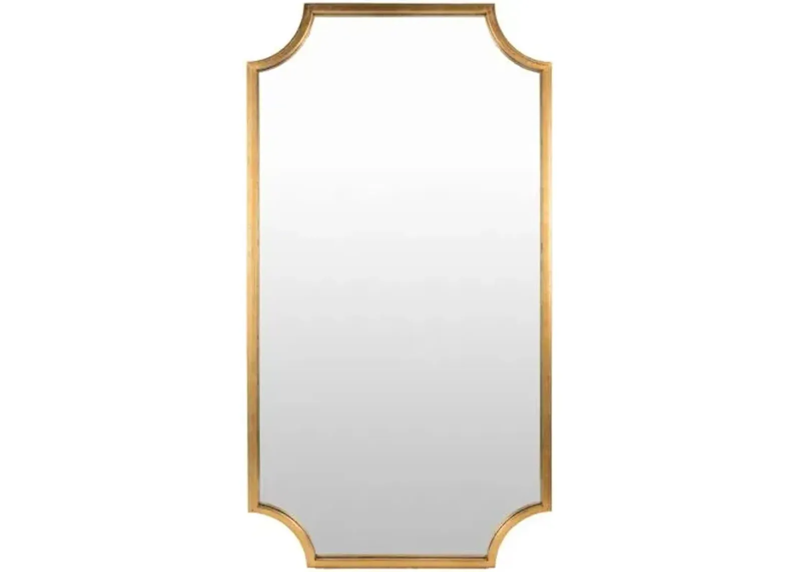 Kelly Floor Mirror - Gold