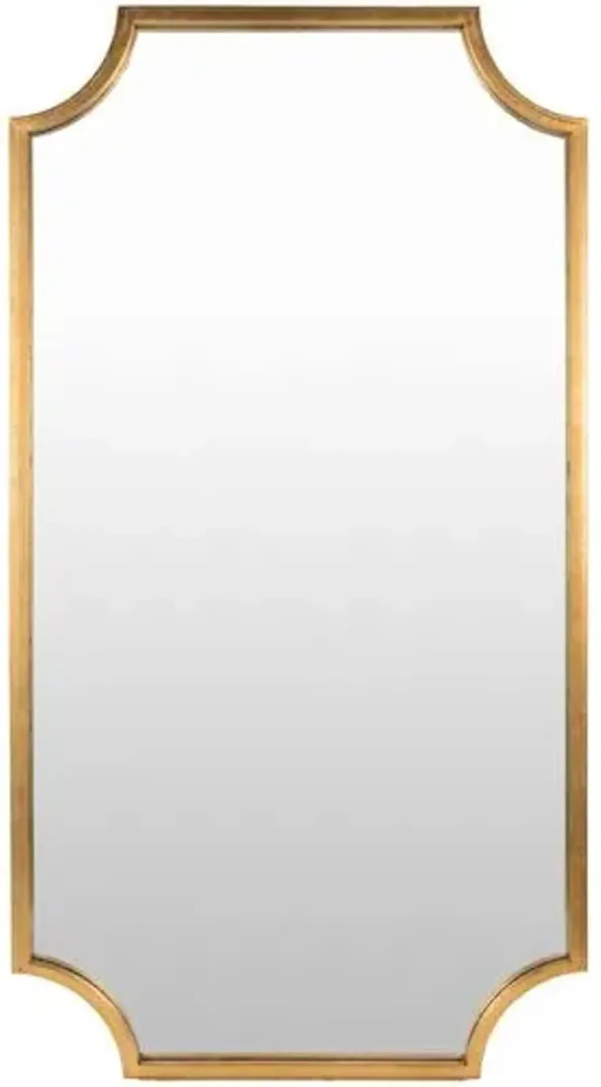 Kelly Floor Mirror - Gold