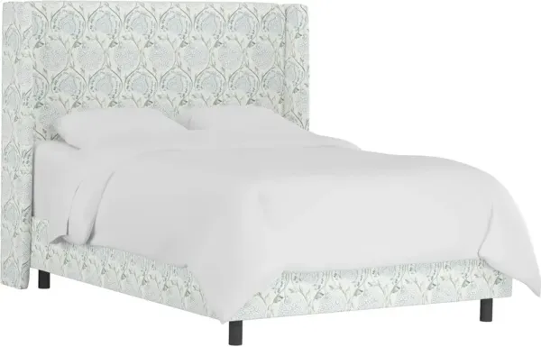 Kelly Wingback Bed, Ranjit Floral