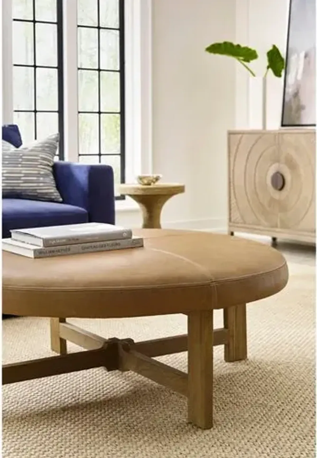 Nelson Ottoman - Beach - Brownstone Furniture