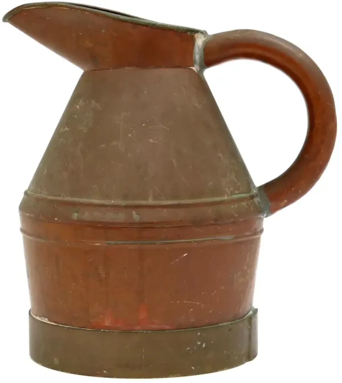 American Copper/Galvanized Garden Jug - New England Mercantile - Brown