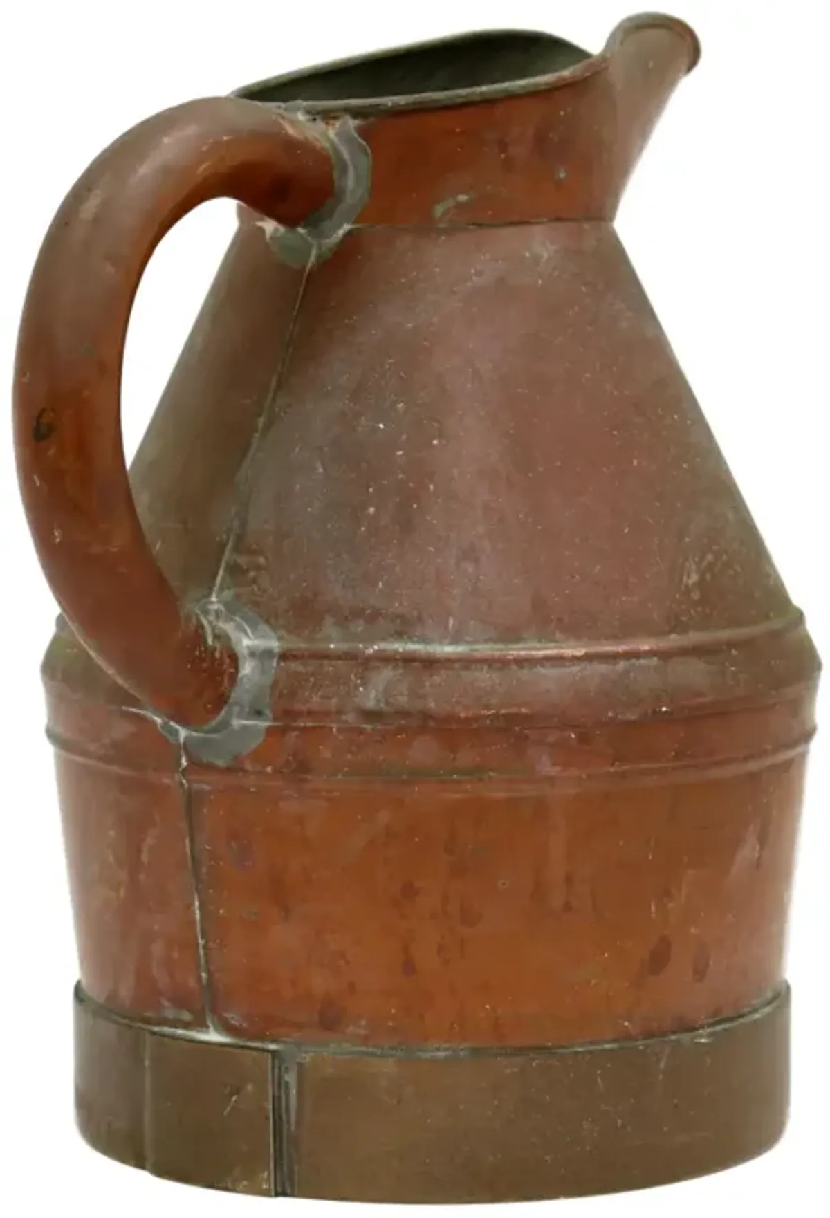 American Copper/Galvanized Garden Jug - New England Mercantile - Brown