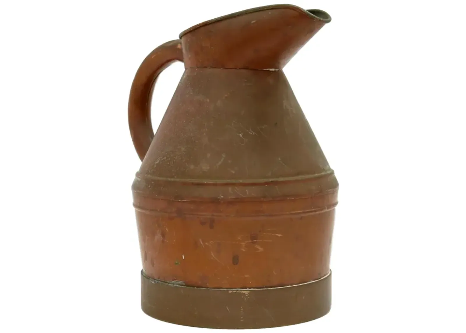 American Copper/Galvanized Garden Jug - New England Mercantile - Brown