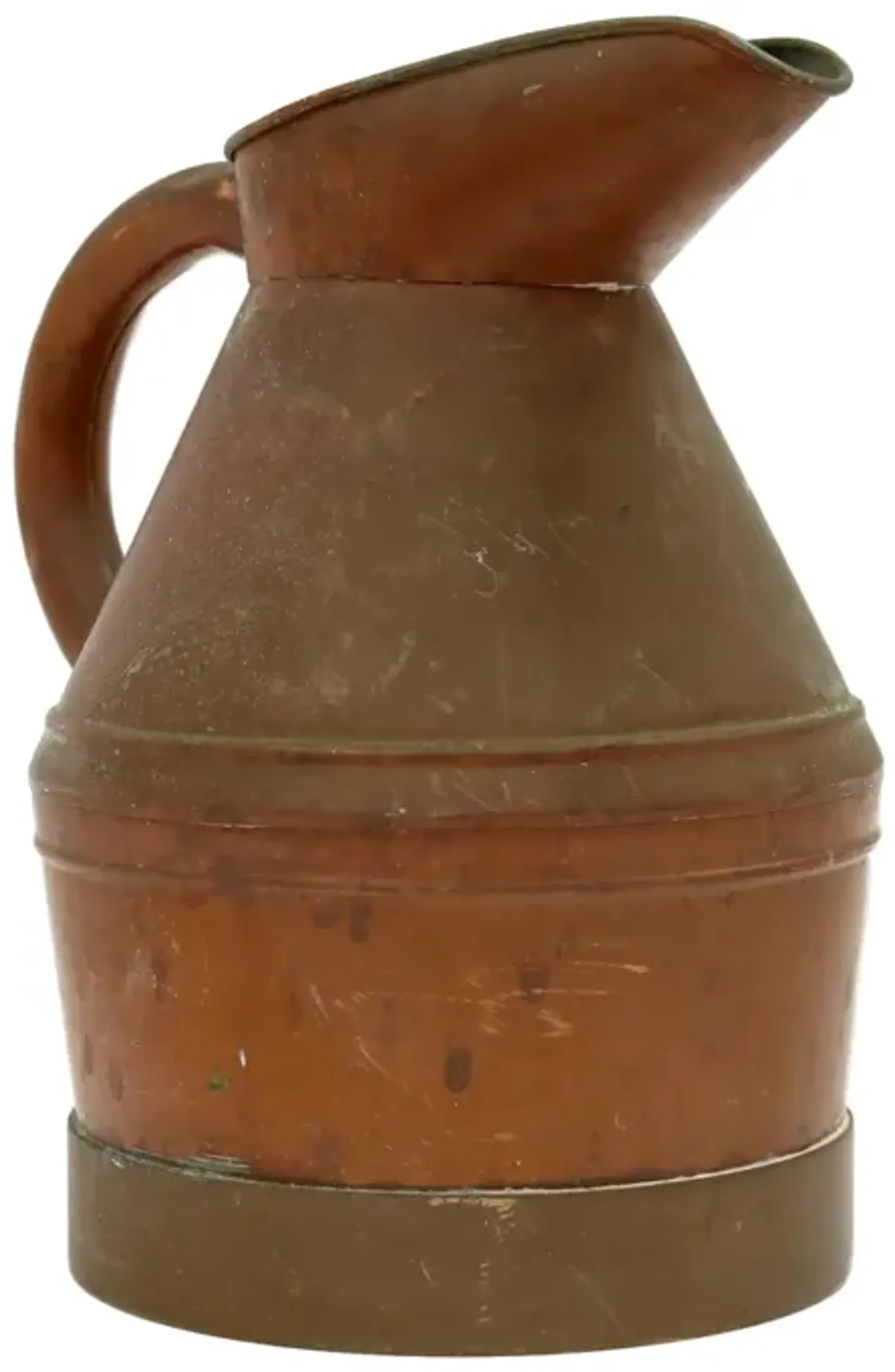 American Copper/Galvanized Garden Jug - New England Mercantile - Brown