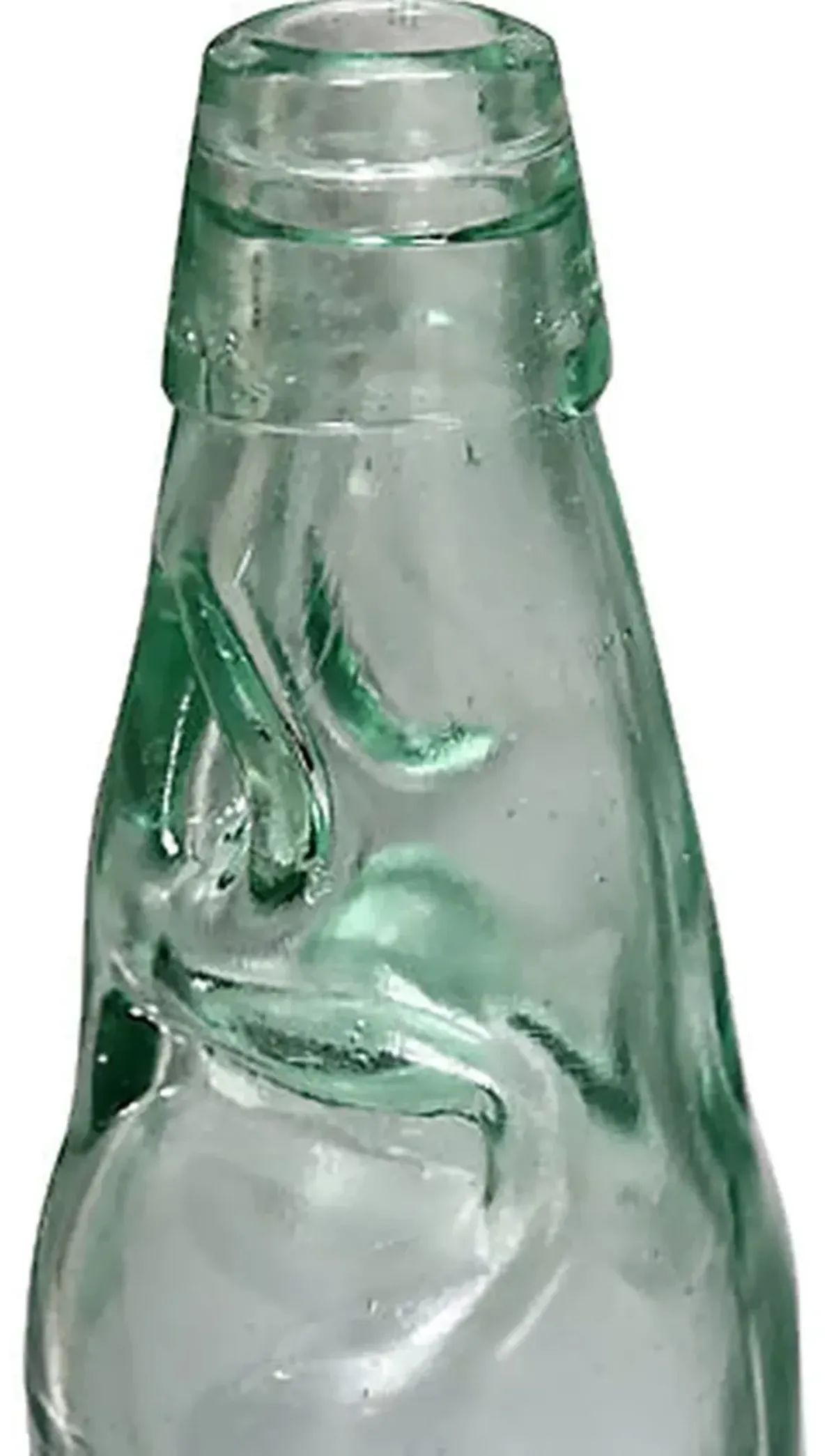 Antique Codd-Neck Soda Bottles - Set of 5 - New England Mercantile - Green