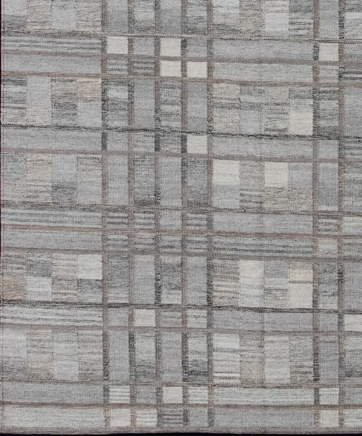 Scandinavian Flat-Weave 10'4 x 14'3 - Keivan Woven Arts - Gray