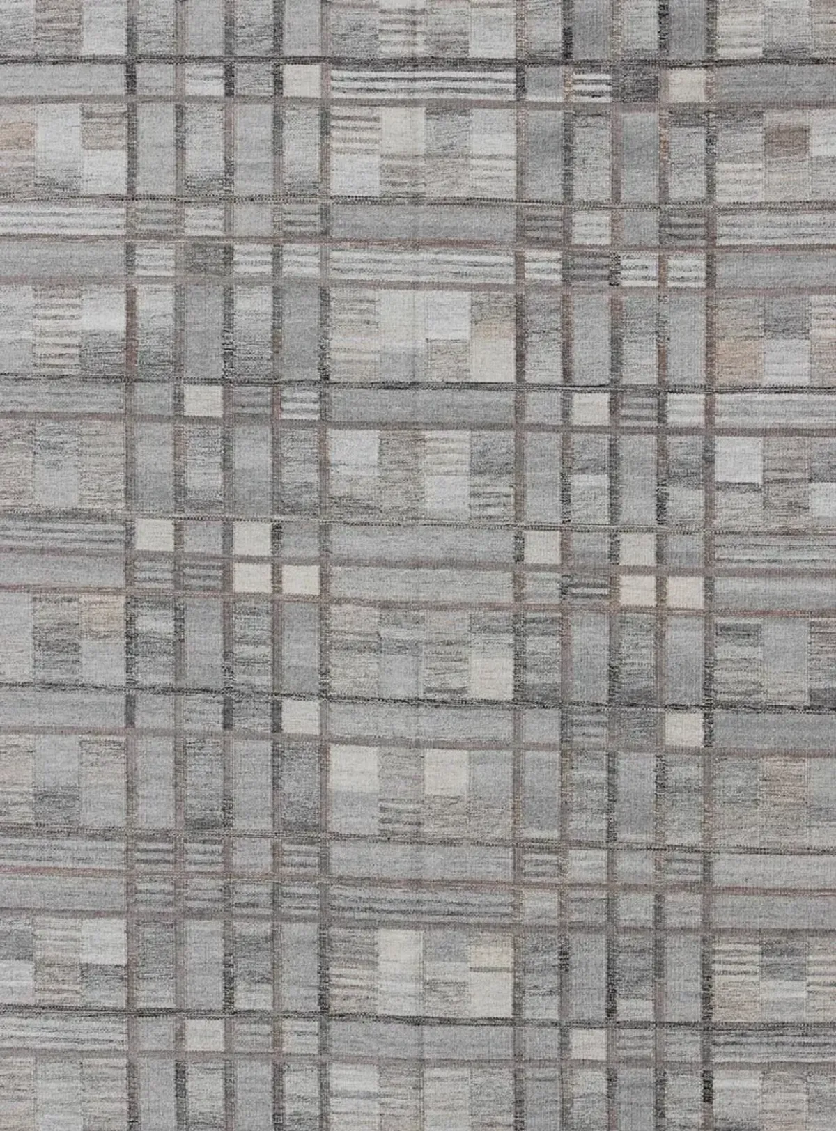 Scandinavian Flat-Weave 10'4 x 14'3 - Keivan Woven Arts - Gray