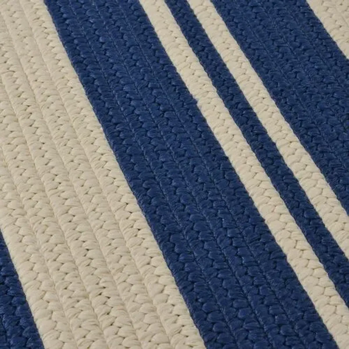 Shoreham Outdoor Rug - Blue/Ivory - Blue