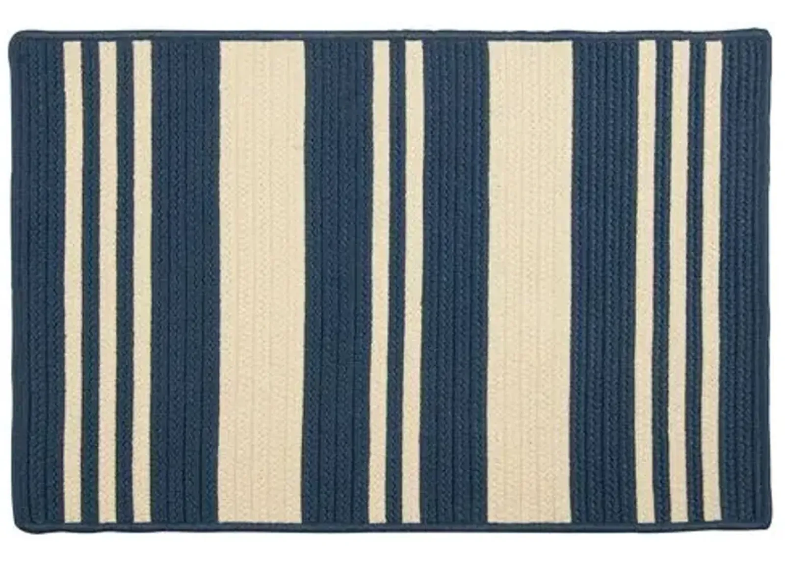 Shoreham Outdoor Rug - Blue/Ivory - Blue