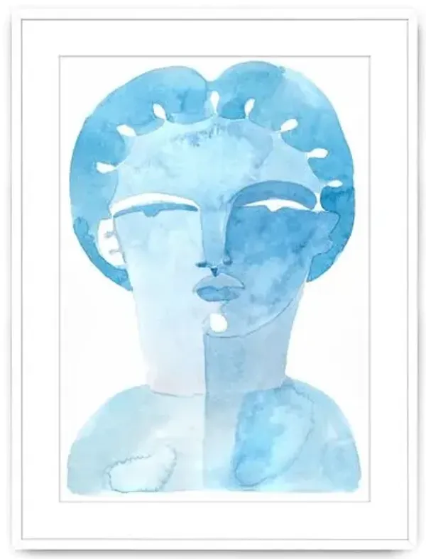Hayley Mitchell - Louis Painting - Blue