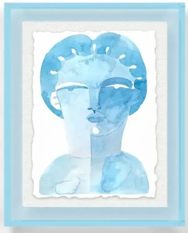 Hayley Mitchell - Louis Painting - Blue