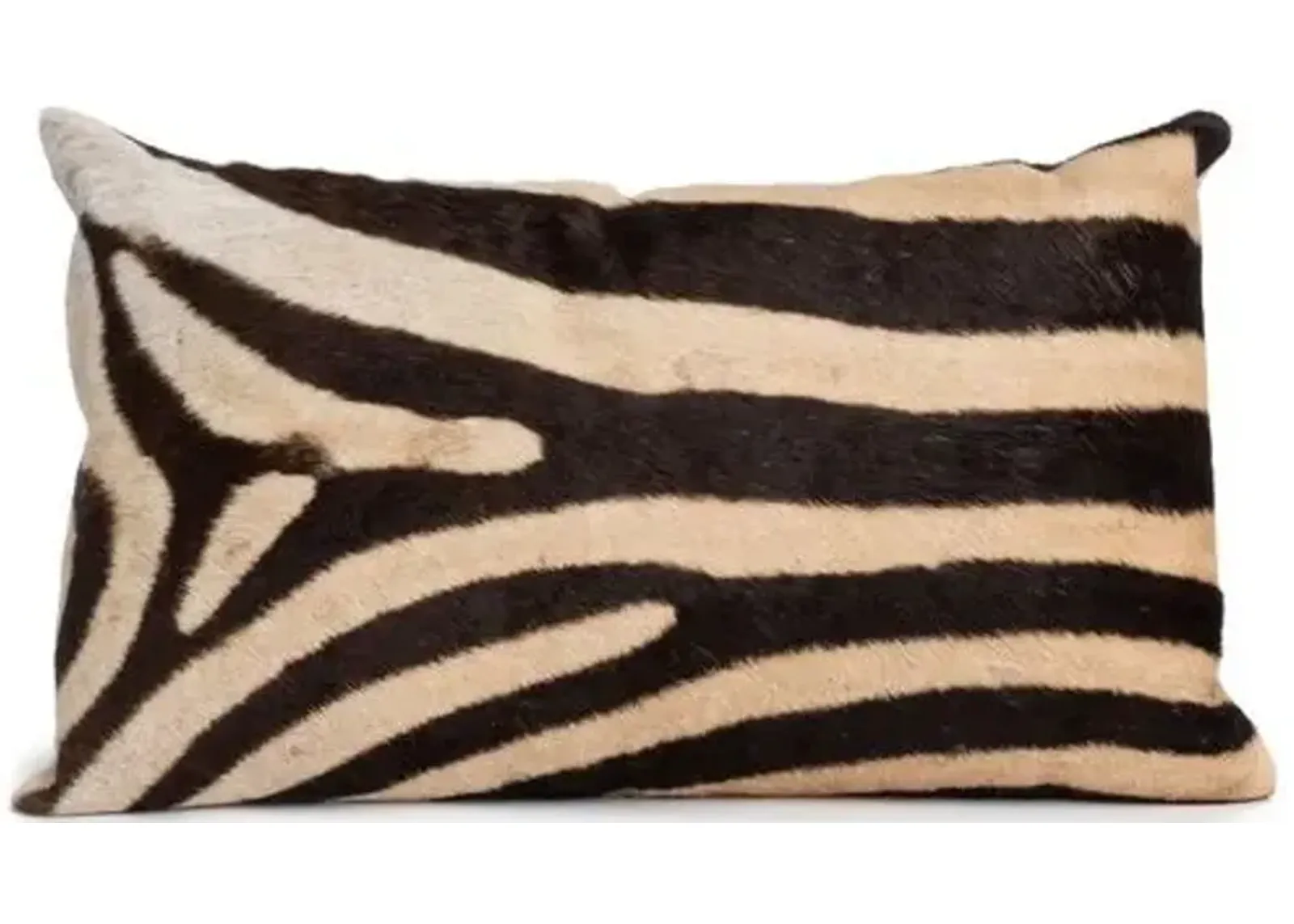 Zebra 22x14 Pillow - Cream / Multi - Ngala Trading Co. - Handcrafted