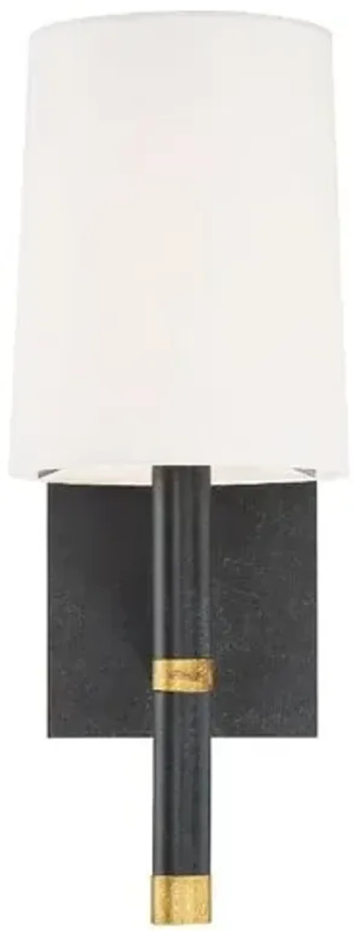 Weston Sconce - Light Black/Antiqued Gold - Crystorama