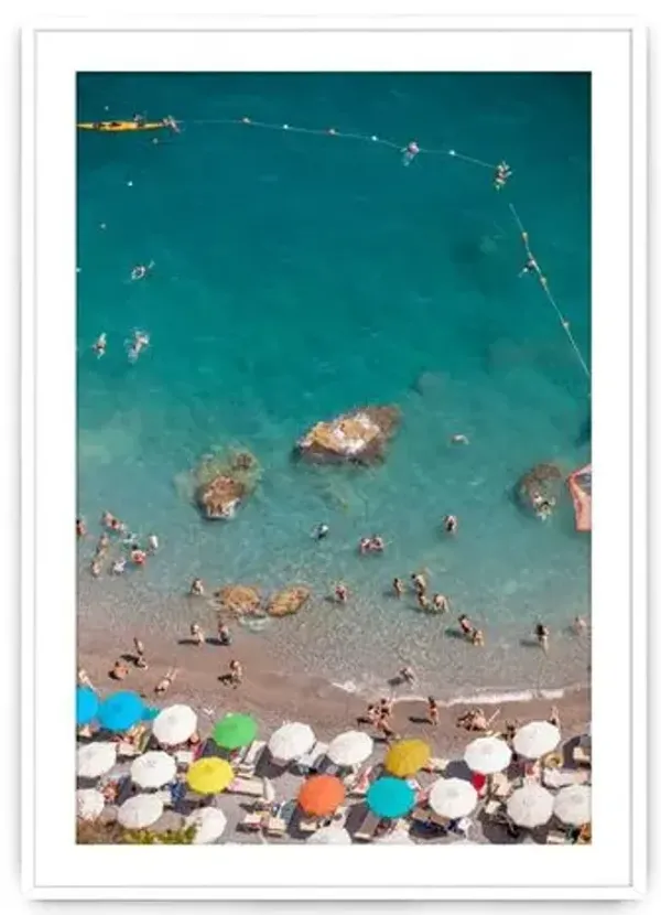 Judith Gigliotti - Many Hues Umbrella Photograph - Blue