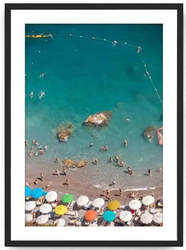 Judith Gigliotti - Many Hues Umbrella Photograph - Blue