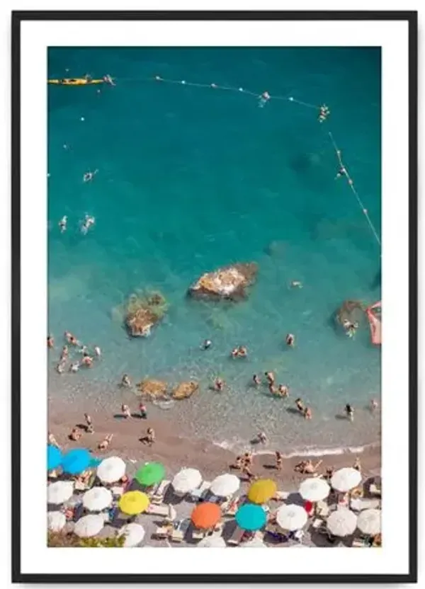 Judith Gigliotti - Many Hues Umbrella Photograph - Blue