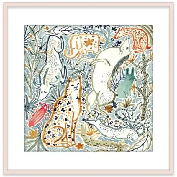Vikki Chu - Animals Painting - Blue