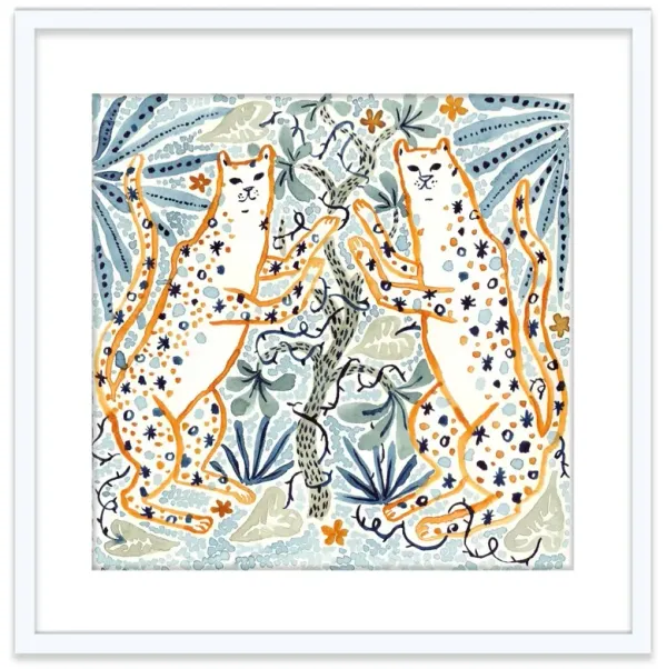 Vikki Chu, Leopards Painting