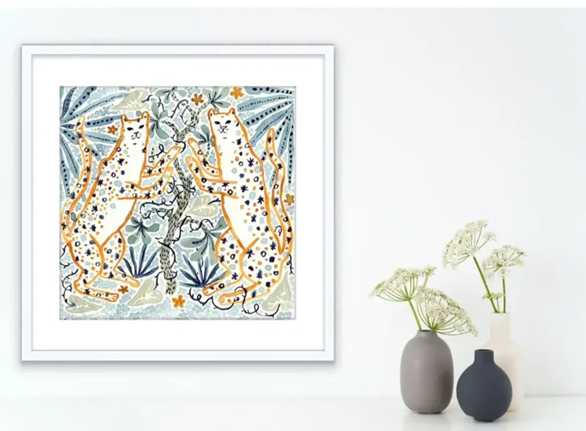 Vikki Chu, Leopards Painting