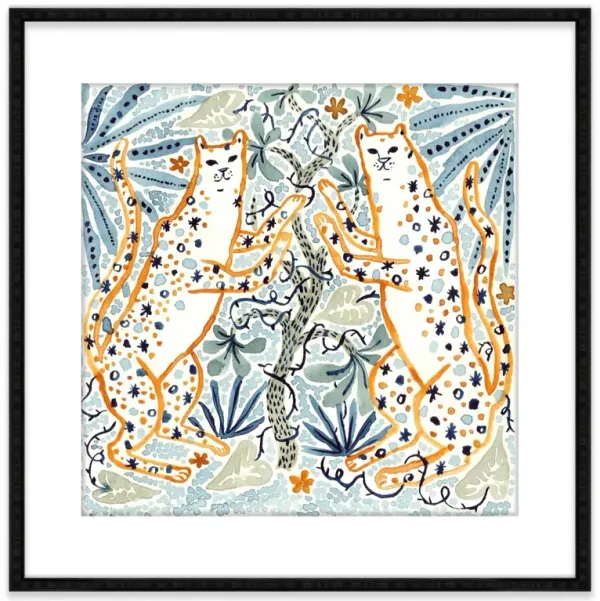 Vikki Chu, Leopards Painting