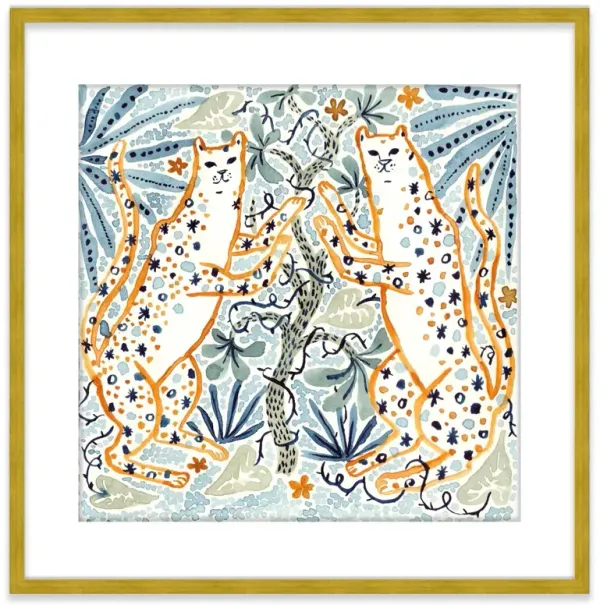 Vikki Chu, Leopards Painting