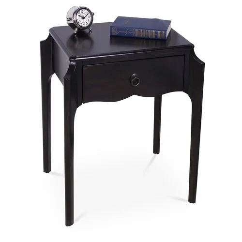 Wilshire Nightstand - Dark Brown