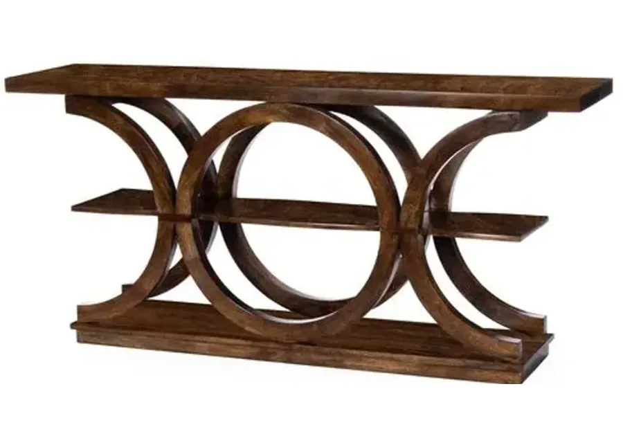 Butler Console Table - Brown