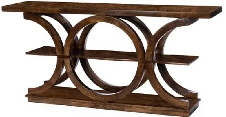 Butler Console Table - Brown