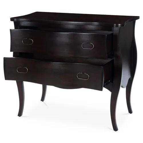 Emily 2-Drawer Dresser/Chest - Brown