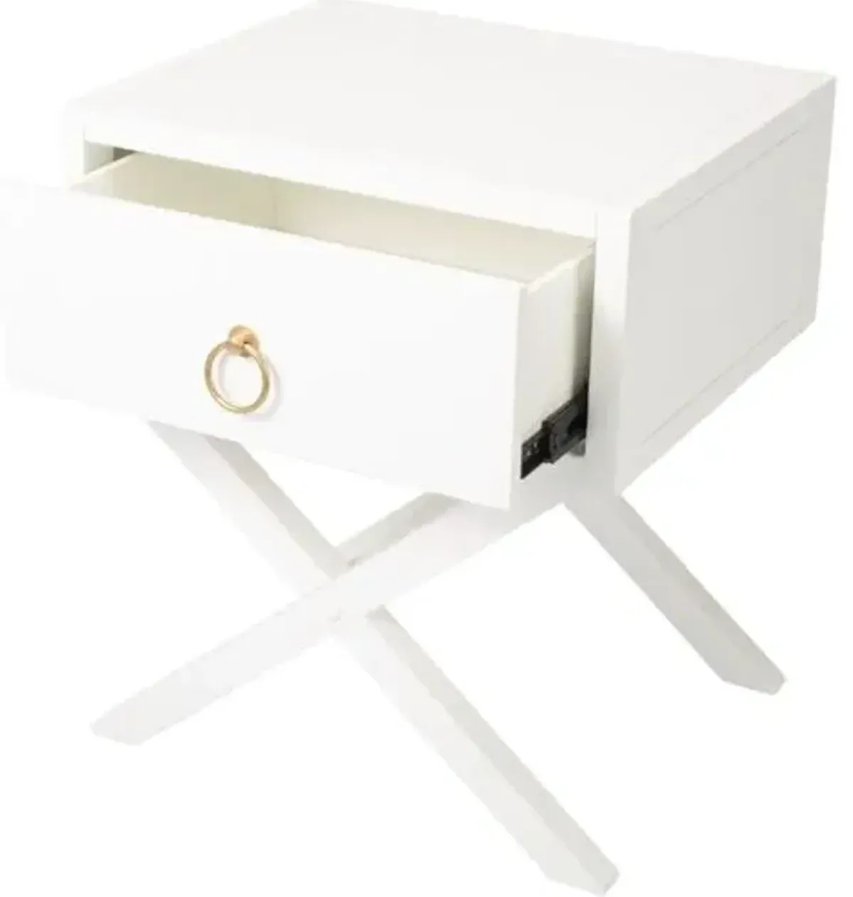 Sully End Table - White