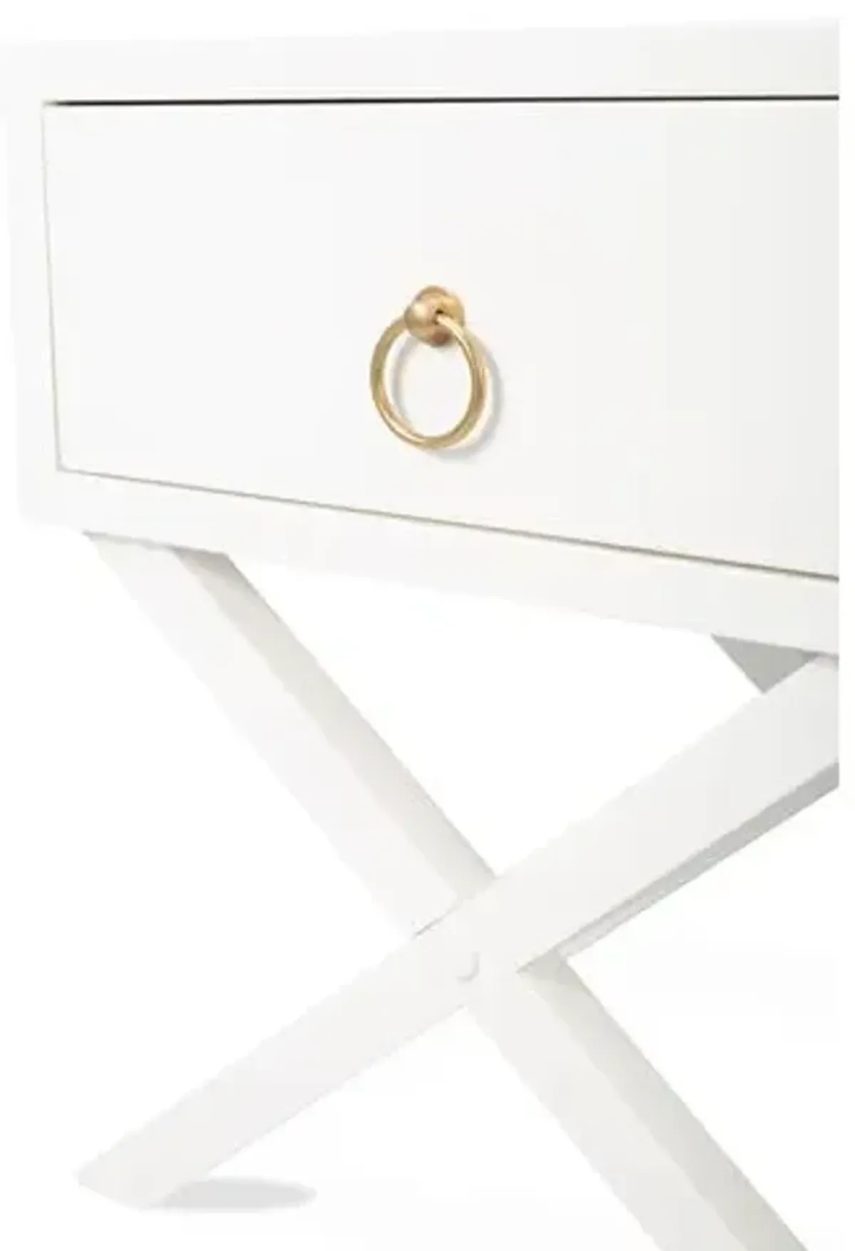 Sully End Table - White