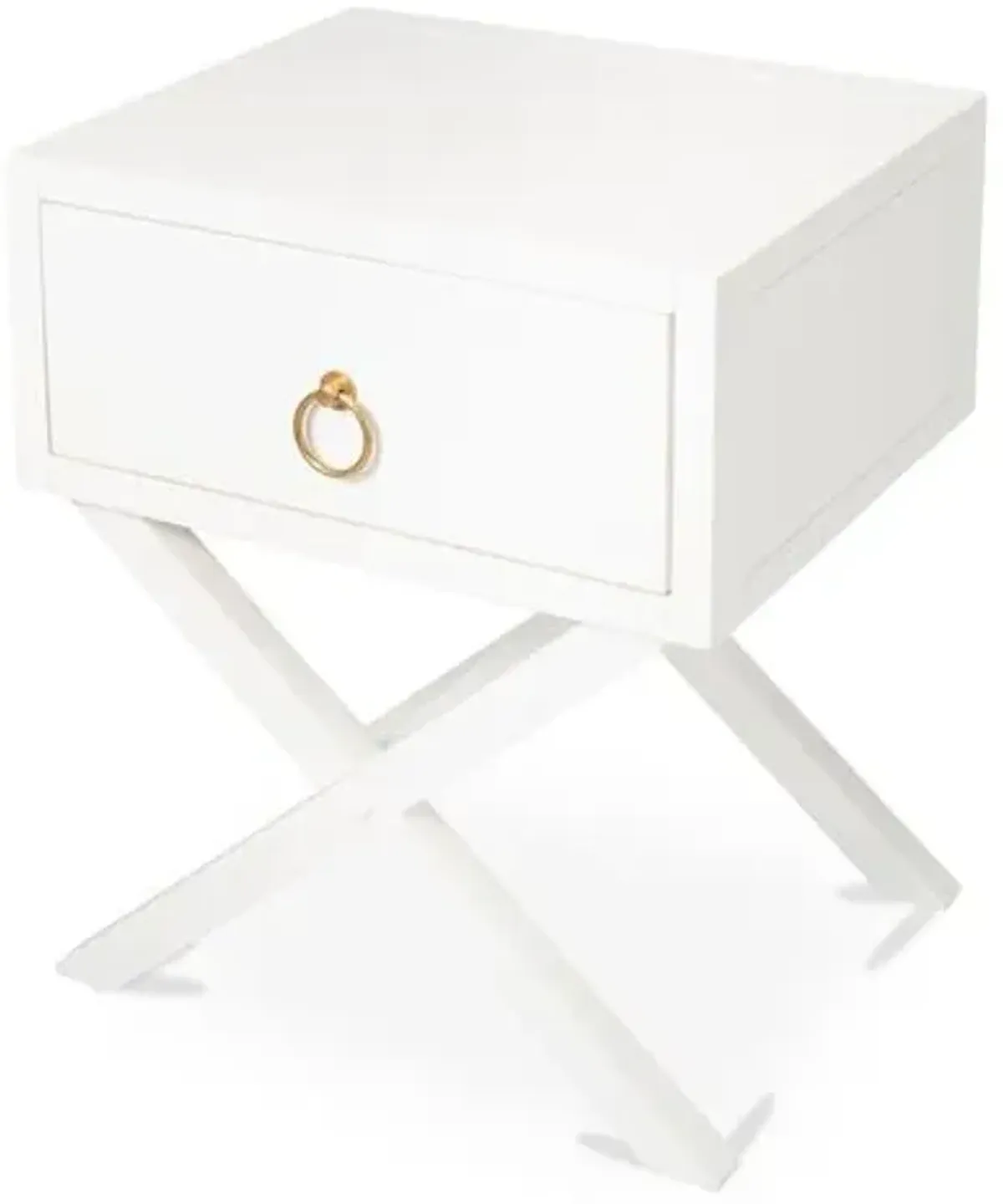 Sully End Table - White