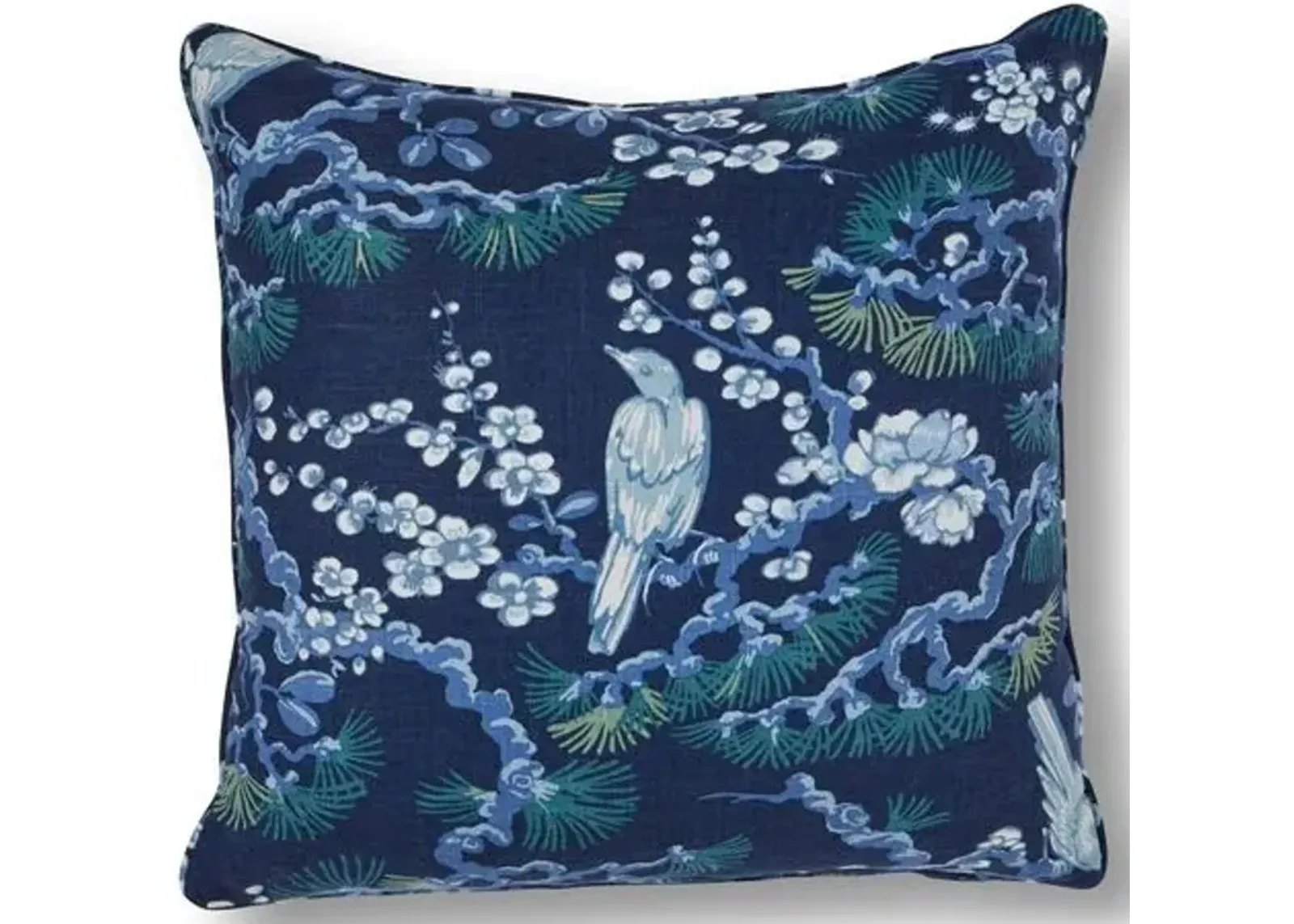 Savoy Overlook 20x20 Pillow - Indigo