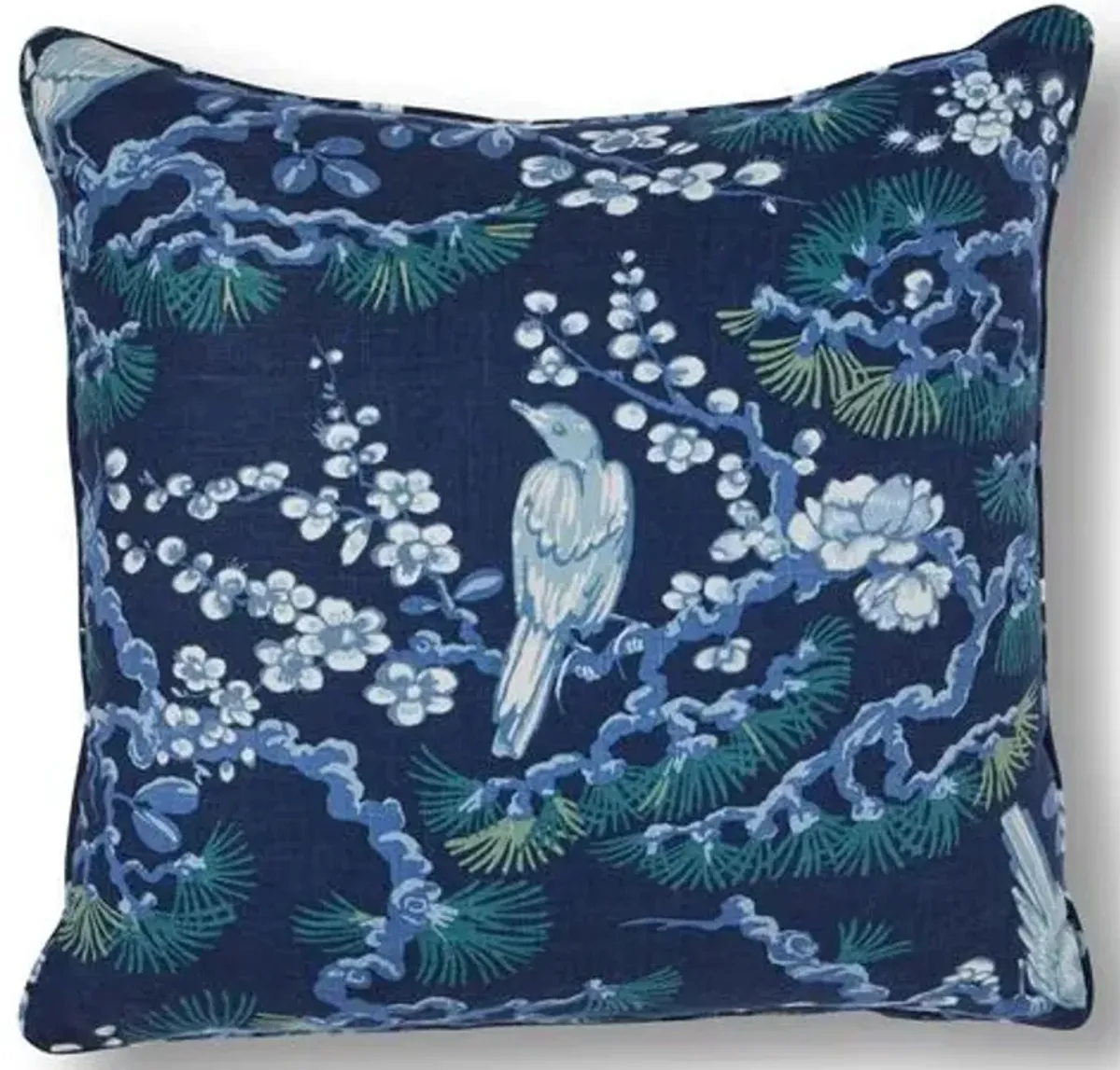 Savoy Overlook 20x20 Pillow - Indigo