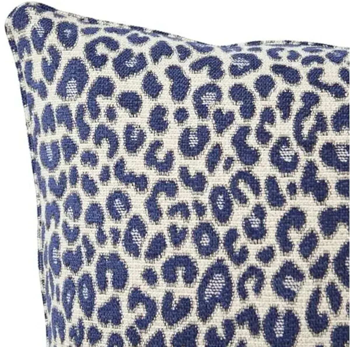 Shira 20x20 Pillow - Leopard Indigo