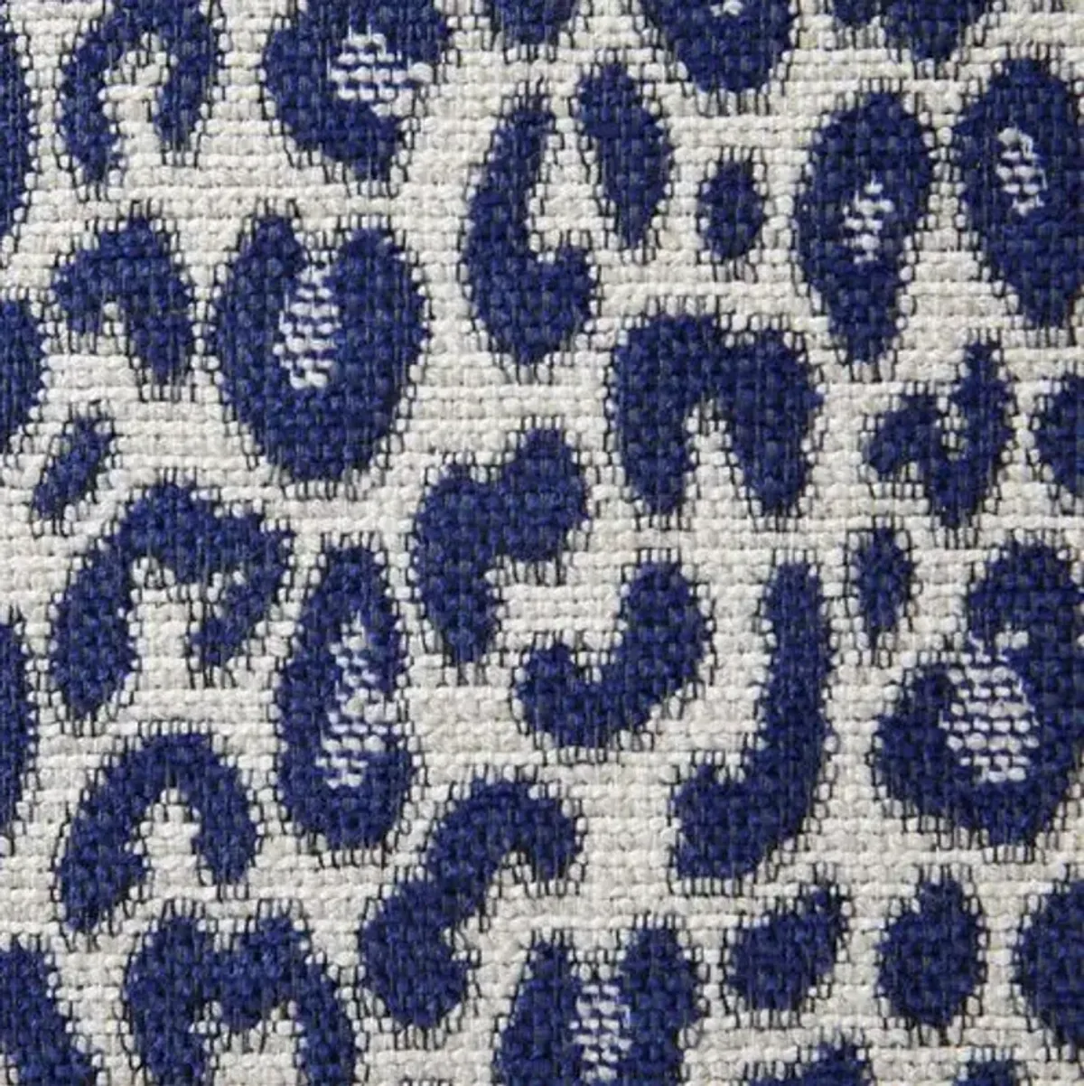 Shira 20x20 Pillow - Leopard Indigo