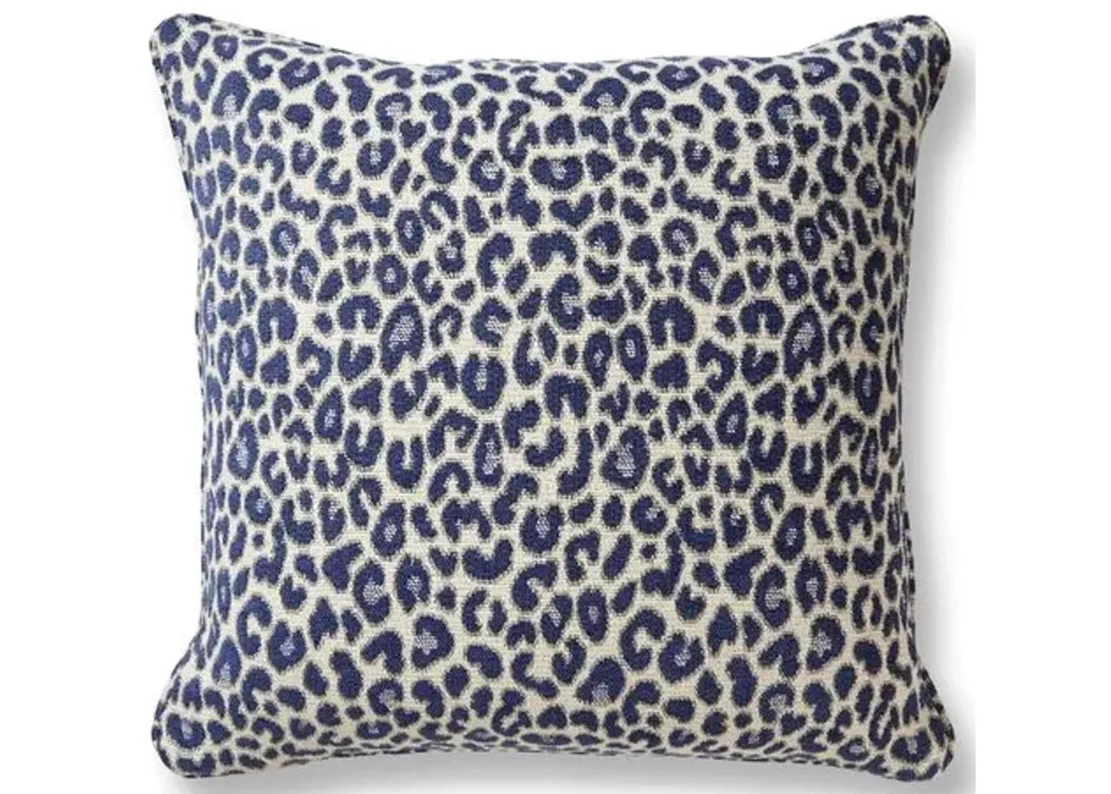 Shira 20x20 Pillow - Leopard Indigo