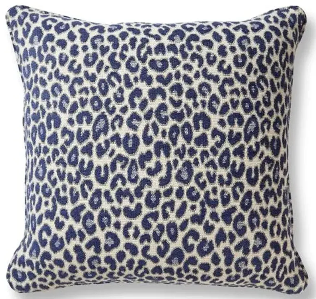 Shira 20x20 Pillow - Leopard Indigo