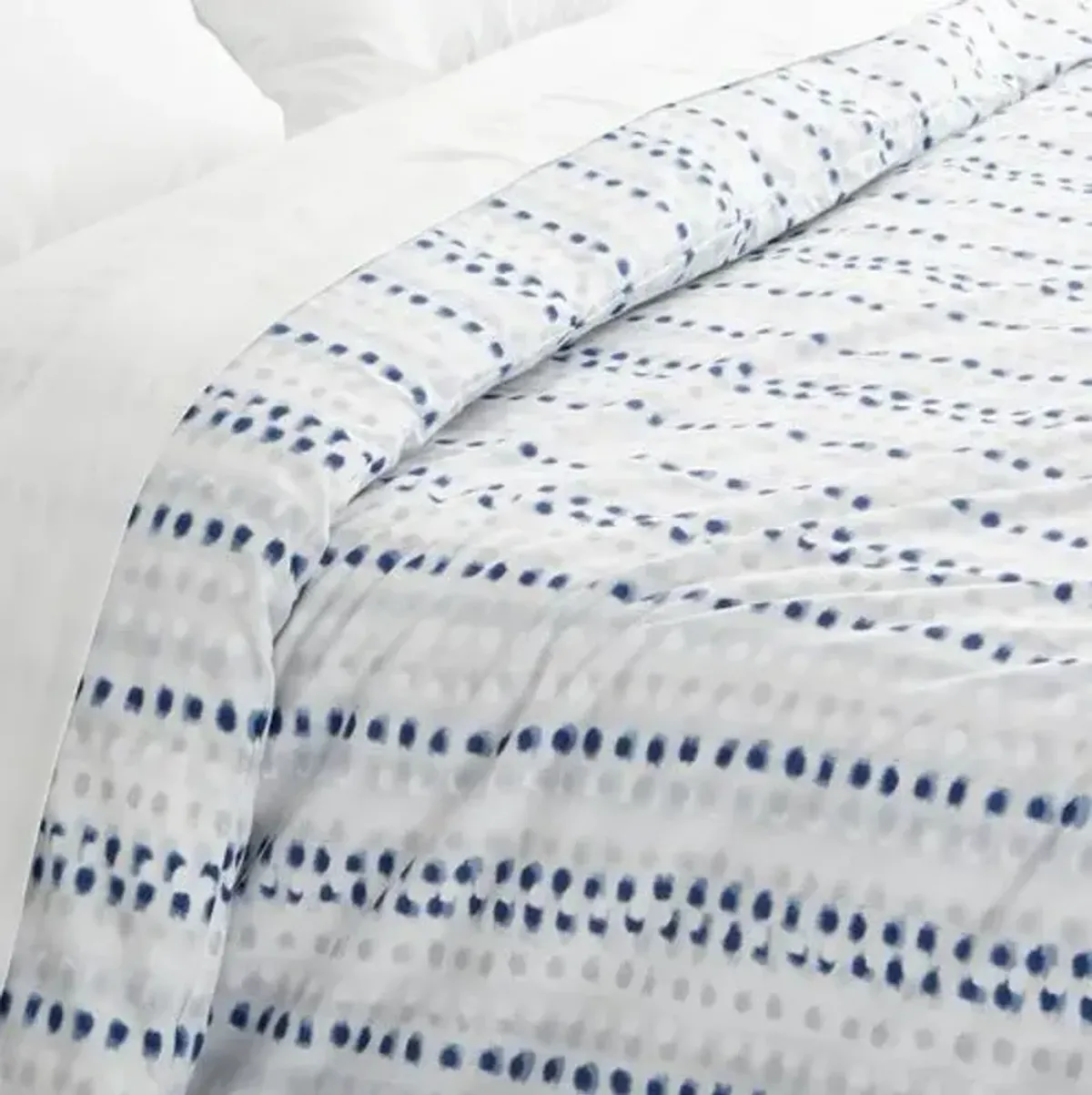 Ink Dots Duvet Cover - Blue - Pine Cone Hill