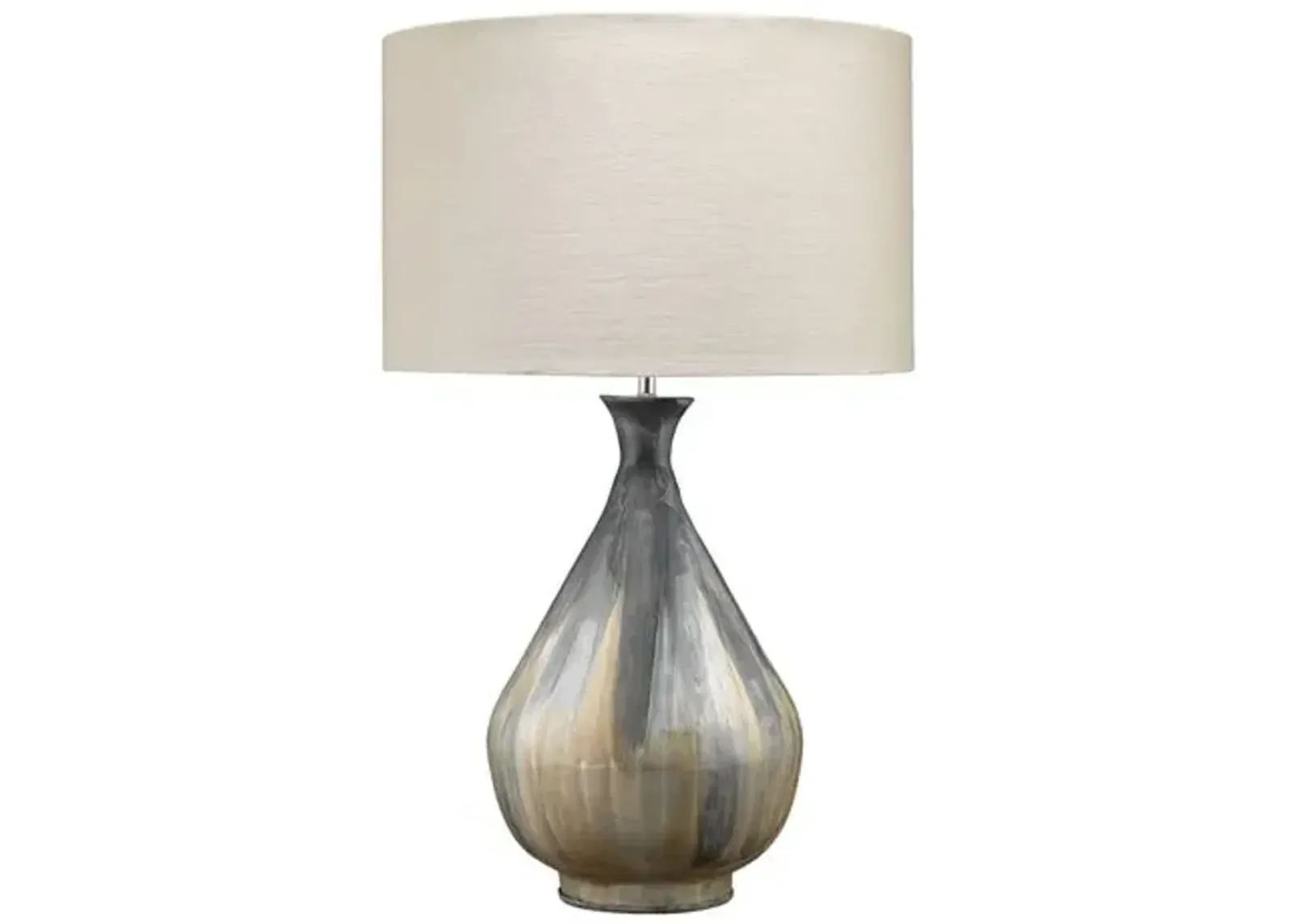 Daybreak Table Lamp - Gray - Jamie Young Co.