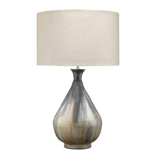 Daybreak Table Lamp - Gray - Jamie Young Co.