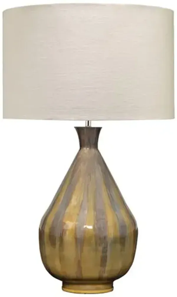 Daybreak Table Lamp - Gray - Jamie Young Co.