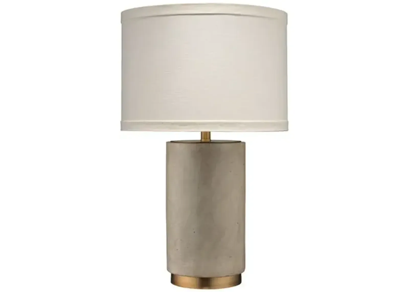 Mortar Cement Table Lamp - Gray - Jamie Young Co.