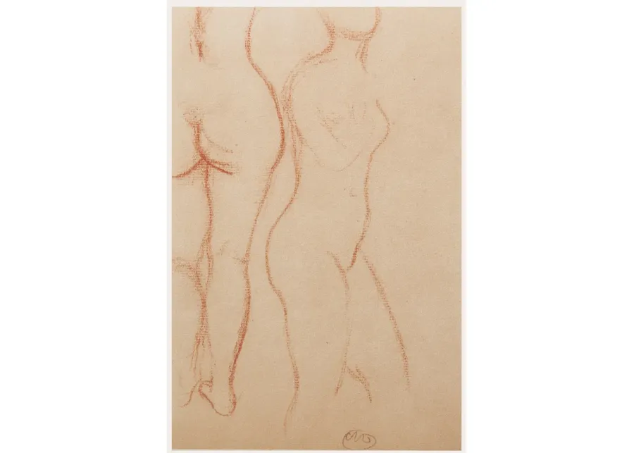 1959 Aristide Maillol - Studies - Brown