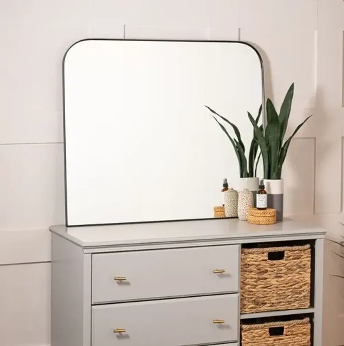 Brendan Wall Mirror - Black